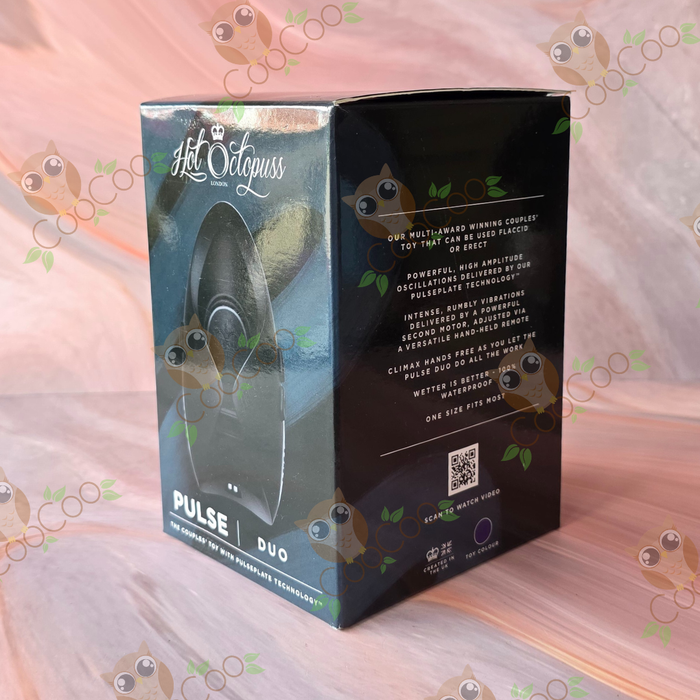 Hot Octopuss Pulse Duo Remote Controlled Men Vibrator -  Pulse Duo