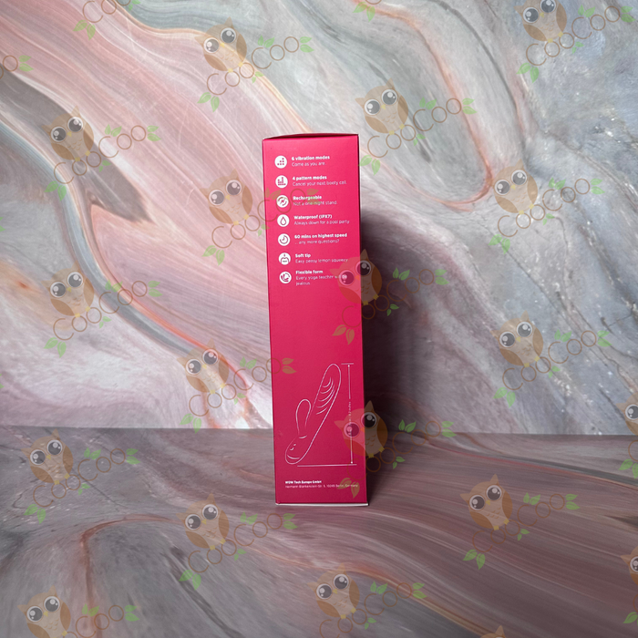 Romp Jazz Rechargeable Silicone Rabbit Vibrator