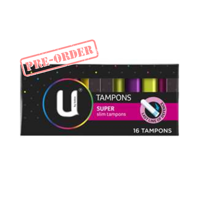 Kotex U Tampon Slim Non Applicator - Super