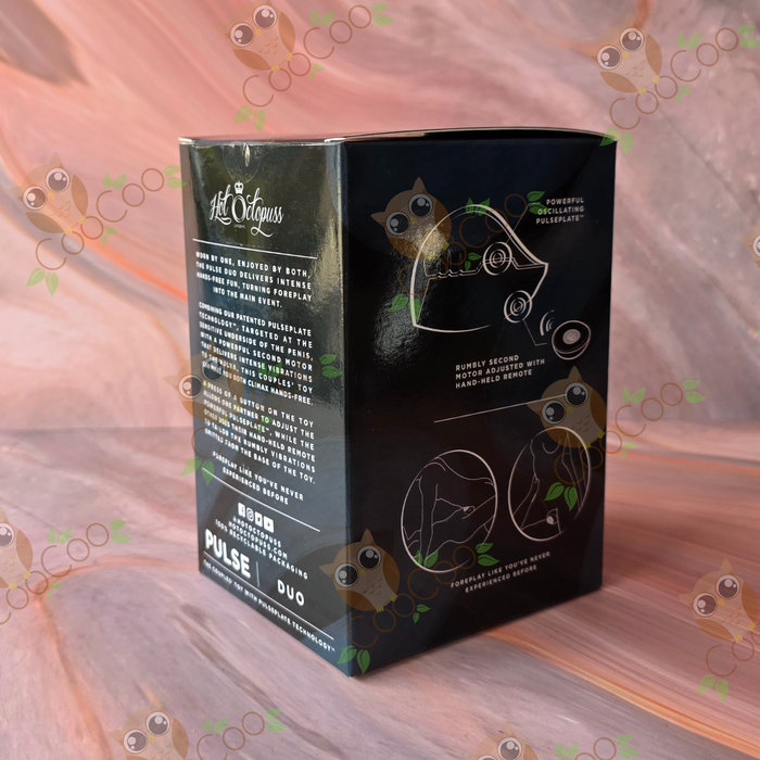 Hot Octopuss Pulse Duo Remote Controlled Men Vibrator -  Pulse Duo
