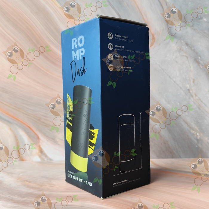 Romp Dash Manual Stroker Male Masturbator