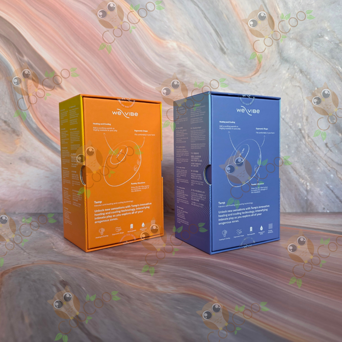 We Vibe Temp Ergonomic Lay On Vibra Heating and Cooling Technology