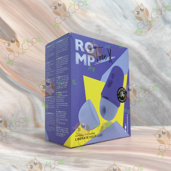 Romp - Free X Rechargeable Clitoral Suction Stimulator