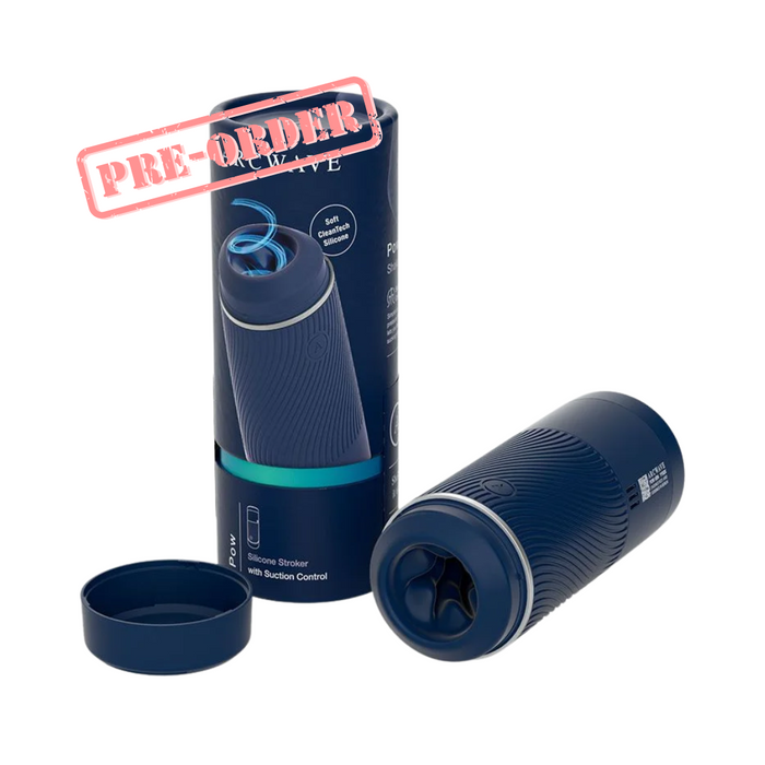 Arcwave - Pow Manual Stroker CleanTech SIlicone Male Masturbator - Blue