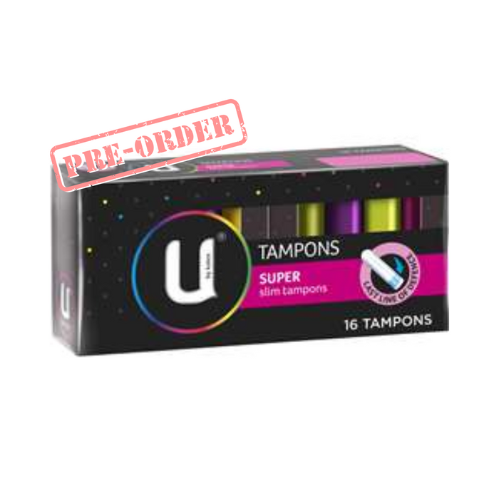 Kotex U Tampon Slim Non Applicator - Super