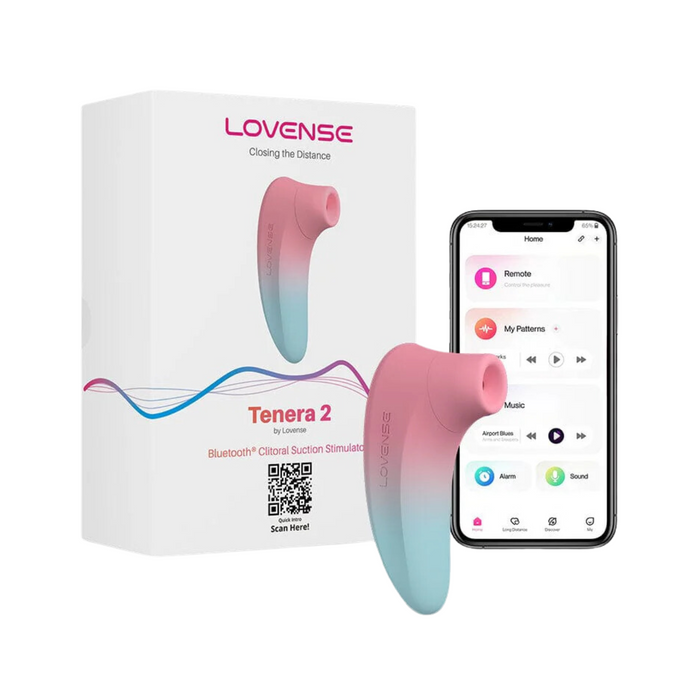 Lovense Tenera 2 App-Controlled Clitoral Air Stimulator