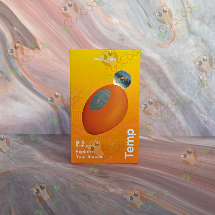 We Vibe Temp Ergonomic Lay On Vibra Heating and Cooling Technology