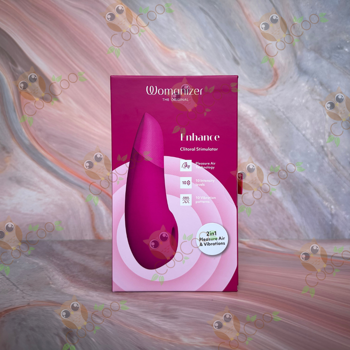 Womanizer Enhance 2-in-1 Clitoral Stimulator with Pleasure Air & Vibrations