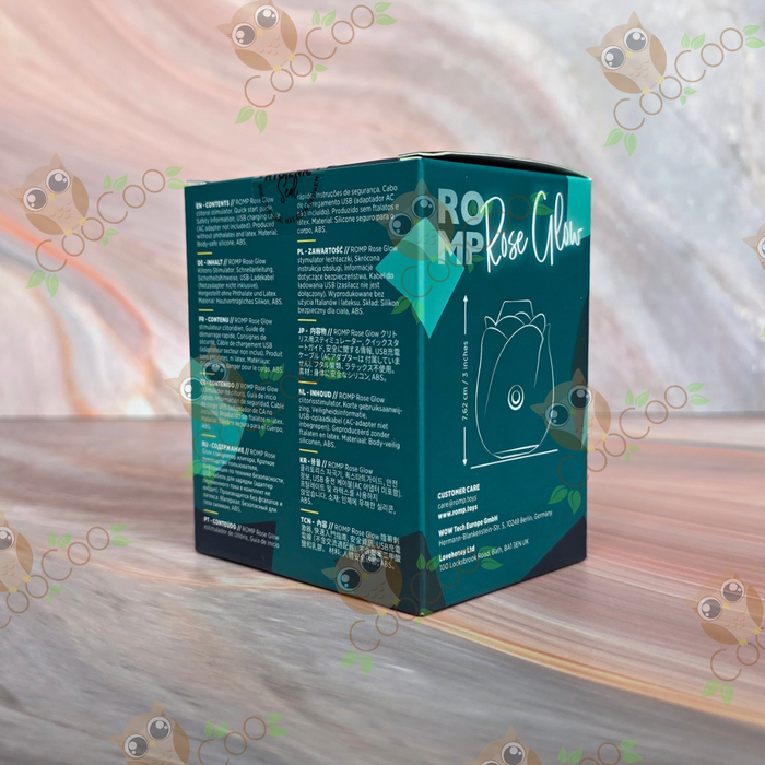 Romp Rose Glow Clitoral Stimulator