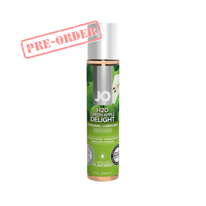 System Jo H2O Flavors Edible Water Based Lubricant - Green Apple