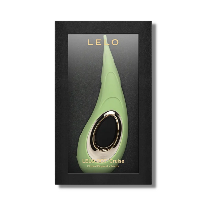 Lelo Dot Cruise Rechargeable Clitoral Pinpoint Vibrator - Pistachio Cream
