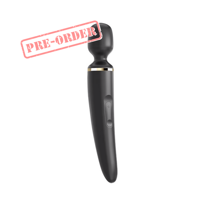 Satisfyer Wand er Women Rechargeable Wand Massager - Black