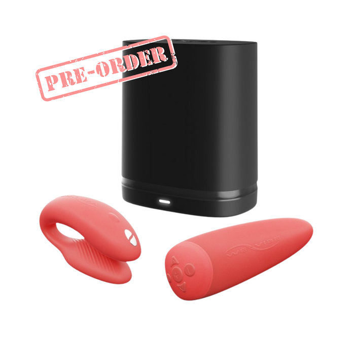 We Vibe Chorus Remote Control Couple Vibrator - Crave Coral
