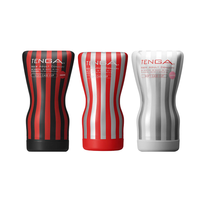 Tenga Squeeze Tube Cup Masturbator - Gentle White