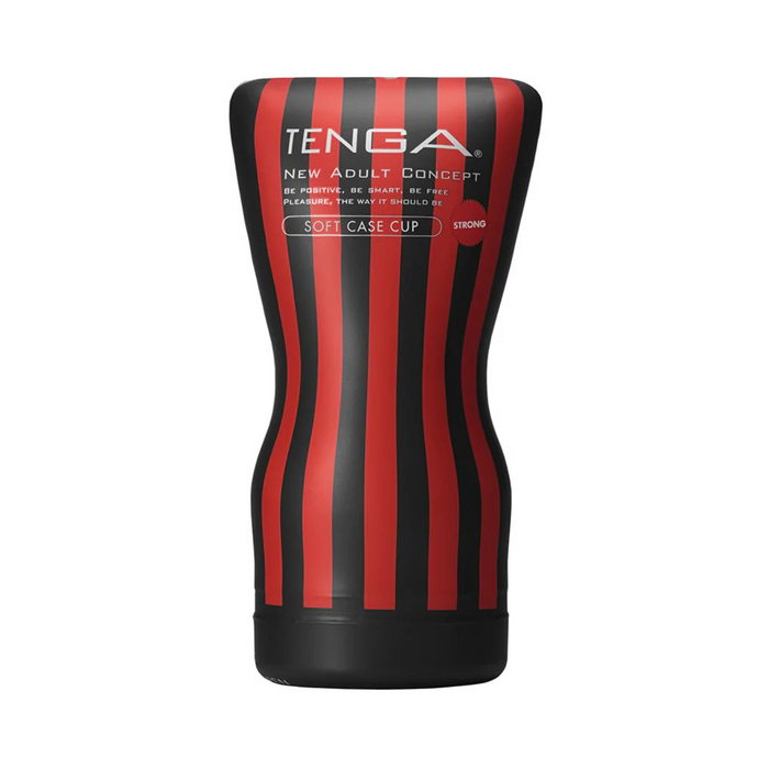 Tenga Squeeze Tube Cup Masturbator - Strong Black