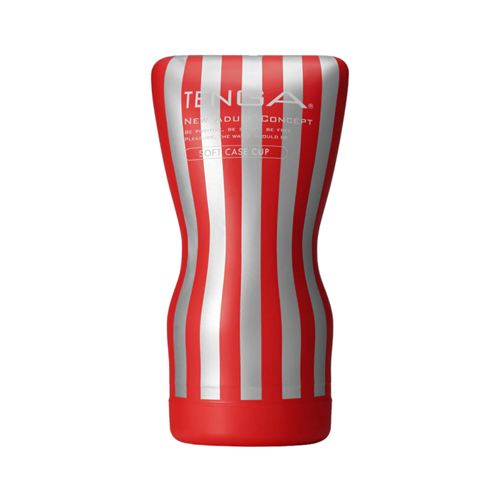 Tenga Squeeze Tube Cup Masturbator - Regular Red