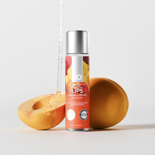 System Jo H2O Flavors Edible Water Based Lubricant - Peachy Lips