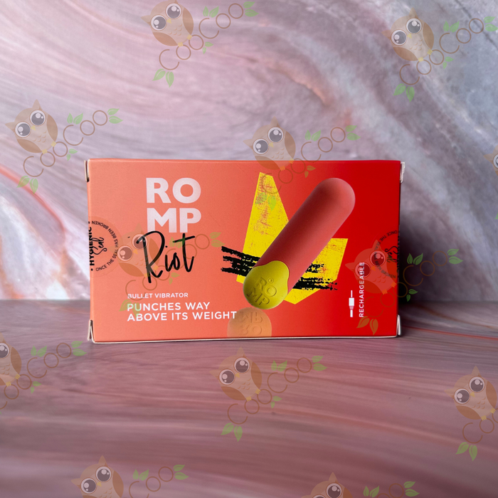 Romp Riot Rechargeable Clitoral Stimulation Bullet Vibrator