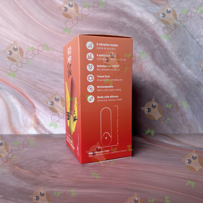 Romp Riot Rechargeable Clitoral Stimulation Bullet Vibrator