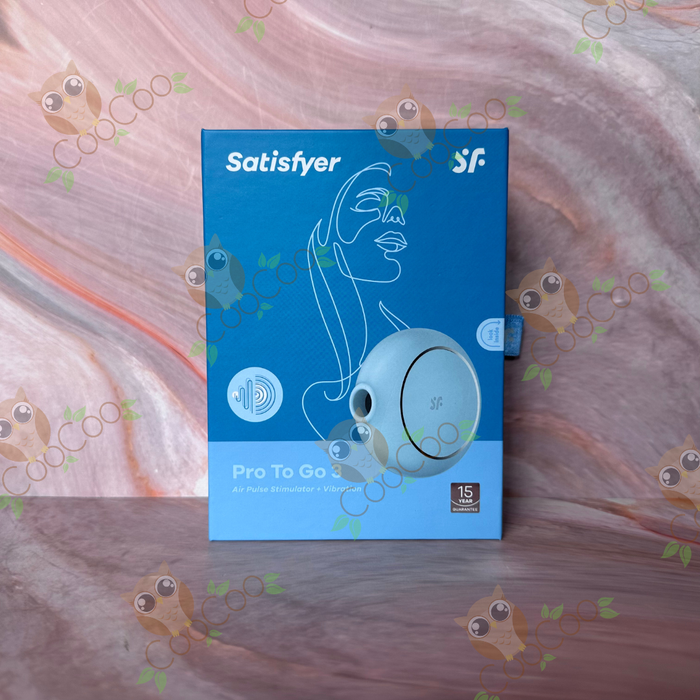 Satisfyer Pro To Go Compact Air Pulse Vibrating Stimulator