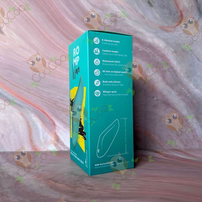 Romp Wave Rechargeable Silicone Clitoral Vibrator