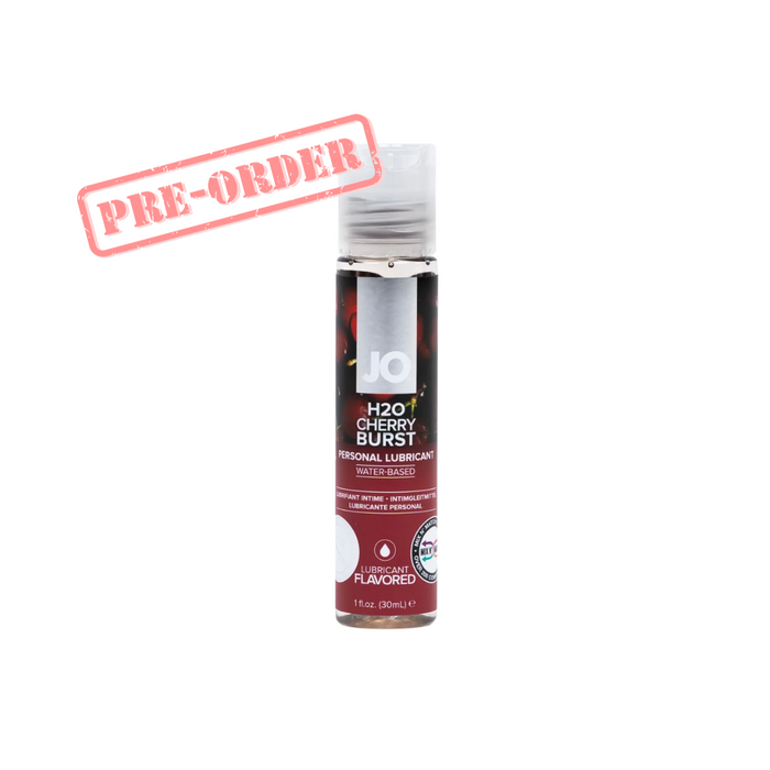 System Jo H2O Edible Water Base Lubricant - Cherry Burst