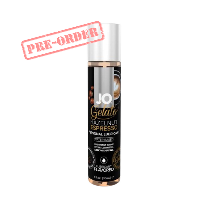 System Jo Gelato Edible Water Based Lubricant - Hazelnut Espresso
