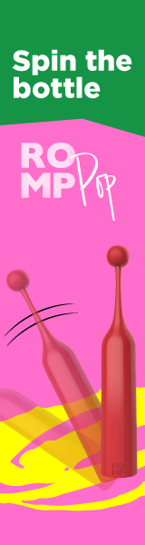 ROMP Pop Aim Silicone Clitoral Stimulator and Pinpoint Vibrator