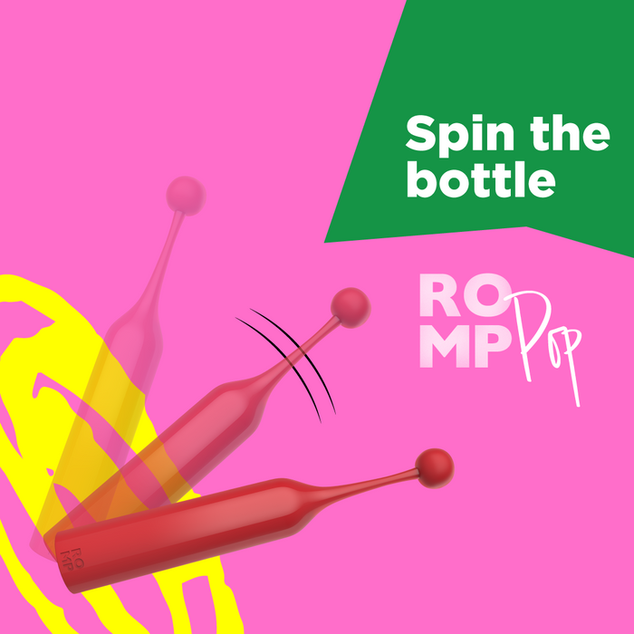 ROMP Pop Aim Silicone Clitoral Stimulator and Pinpoint Vibrator