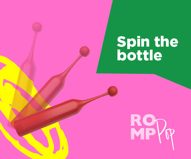 ROMP Pop Aim Silicone Clitoral Stimulator and Pinpoint Vibrator