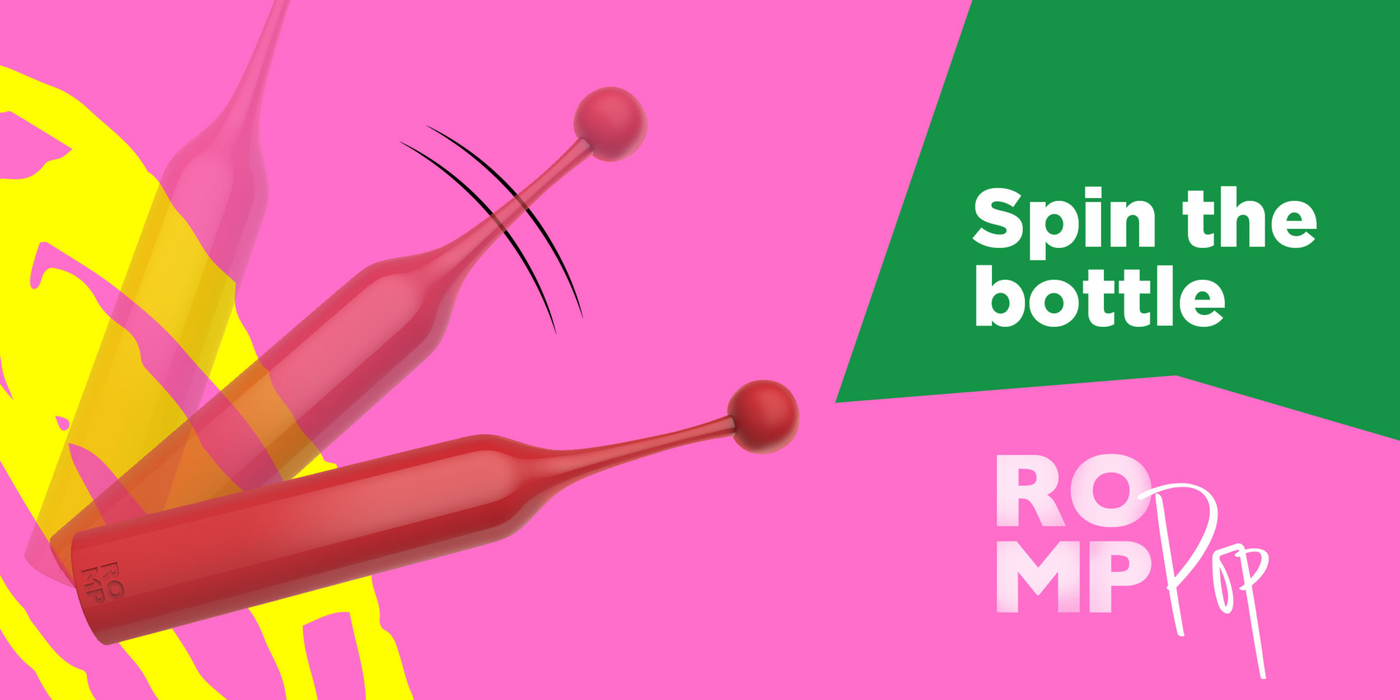 ROMP Pop Aim Silicone Clitoral Stimulator and Pinpoint Vibrator