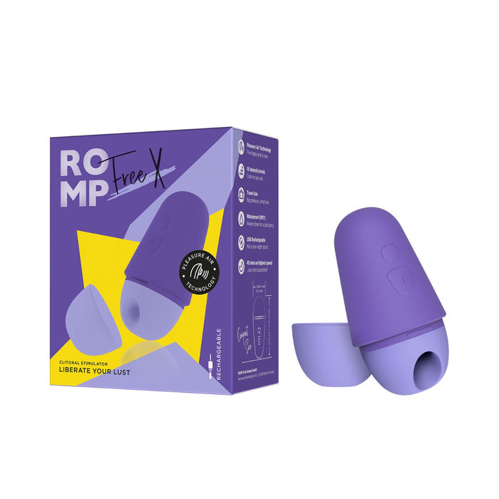 Romp - Free X Rechargeable Clitoral Suction Stimulator