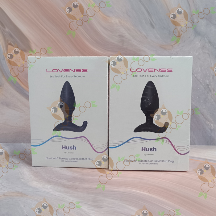 Lovense Hush App Controlled Butt Plug Vibrator