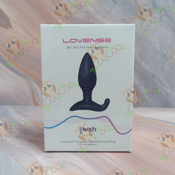 Lovense Hush App Controlled Butt Plug Vibrator