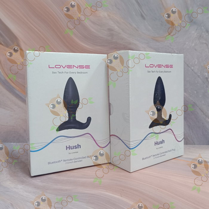 Lovense Hush App Controlled Butt Plug Vibrator