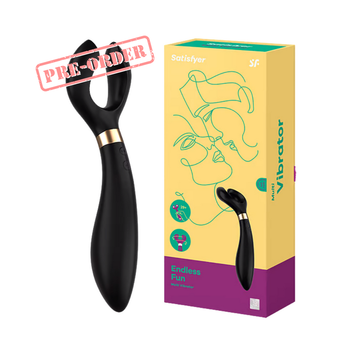 Satisfyer Endless Fun Partner Multifun Couple - Black