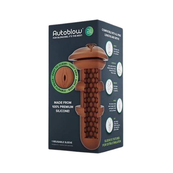 Autoblow Ai Sleeve Vagina - Brown