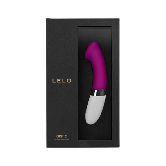 Lelo Gigi 2 Rechargeable G Spot Vibrator - Deep Rose