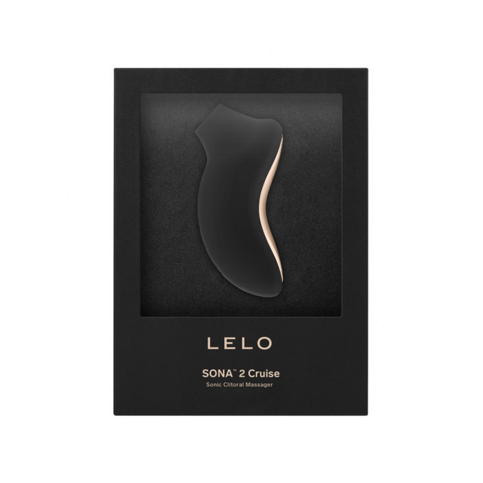 Lelo Sona 2 Cruise Rechargeable Sonic Clitoral Stimulator - Black