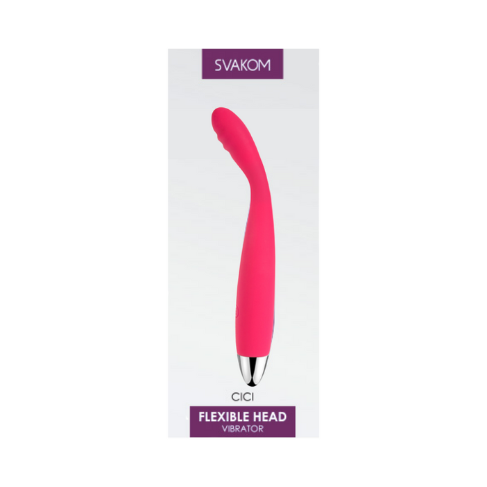 Svakom Cici G Spot Vibrator - Plum Red