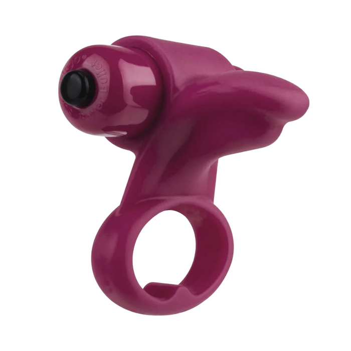Screaming O You Turn 2 Finger Fun Vibe Cock Ring - Purple