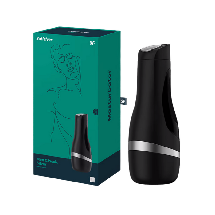 Satisfyer Men Classic Masturbator - Silver