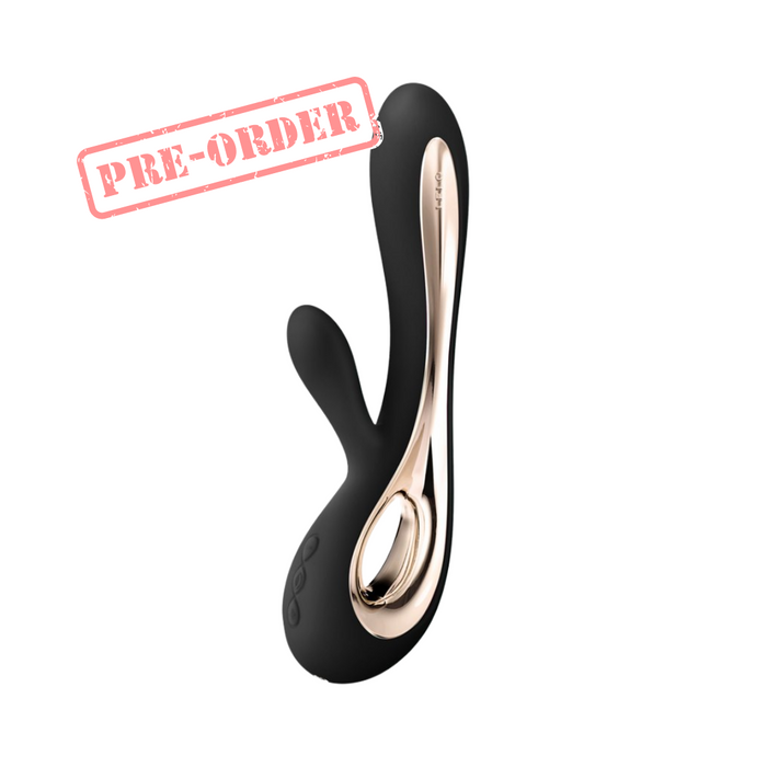 Lelo Soraya 2 Luxury Rechargeable Rabbit Vibrator - Black