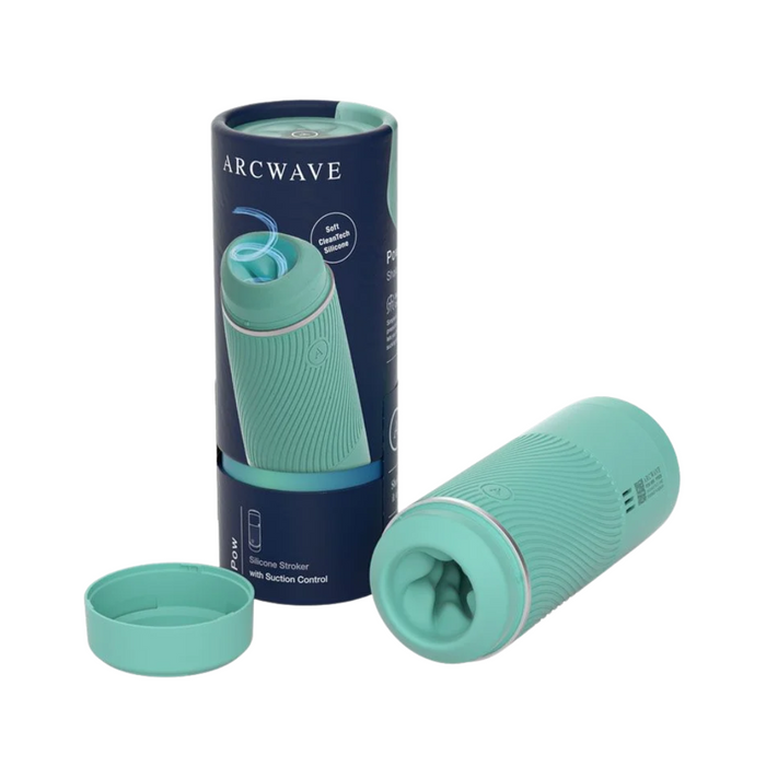 Arcwave - Pow Manual Stroker CleanTech SIlicone Male Masturbator - Mint