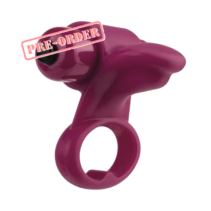Screaming O You Turn 2 Finger Fun Vibe Cock Ring - Purple