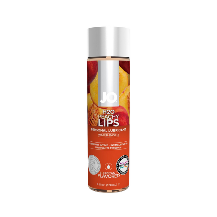 System Jo H2O Flavors Edible Water Based Lubricant - Peachy Lips