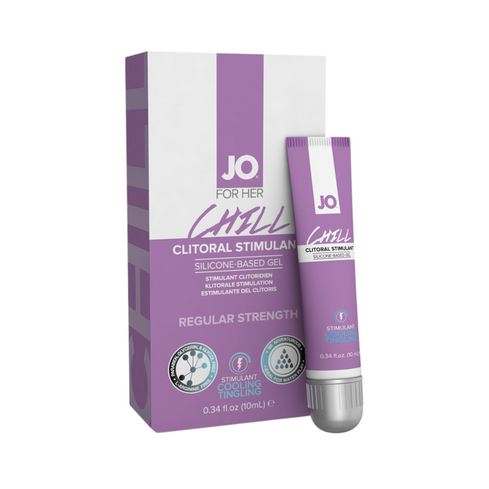 System Jo Clitoral Stimulation Silicone Base  - CHILL