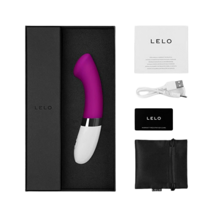 Lelo Gigi 2 Rechargeable G Spot Vibrator - Deep Rose