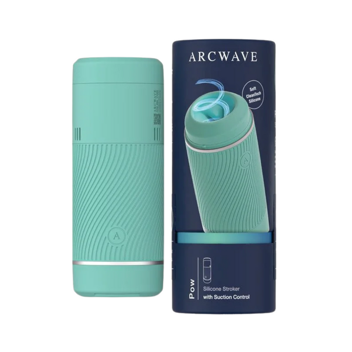 Arcwave - Pow Manual Stroker CleanTech SIlicone Male Masturbator - Mint