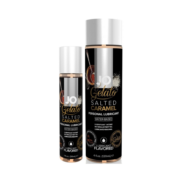 System Jo Gelato Edible Water Based Lubricant - Salted Caramel